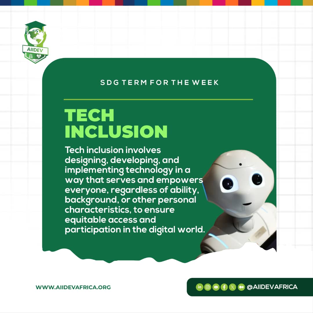 aiidevafrica's tweet image. @⁨Cfloo⁩ 

Once, technology was a privilege.
Now, it’s a path to inclusion. 

At AIIDEV Africa, we’re bridging the digital divide , empowering everyone to learn, create, and lead through tech.
Because progress means access for all.

#TechInclusion #DigitalEquality
#Aiidevafrica