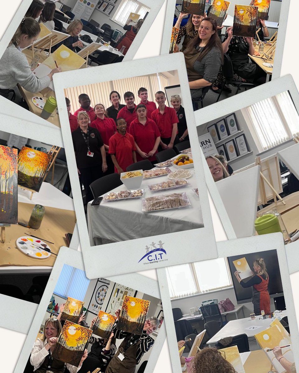 CITacademies's tweet image. Our School Operations Managers and Finance Admins met up at @LEARNSENDHub today for an Art Team Building afternoon!

Take a look at the amazing masterpieces that were fuelled by another brilliant lunch provided by the Newton Bridge Academy Hospitality students...

#teamwork