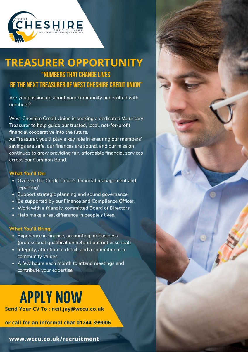 West CHESHIRE CREDIT UNION tweet media