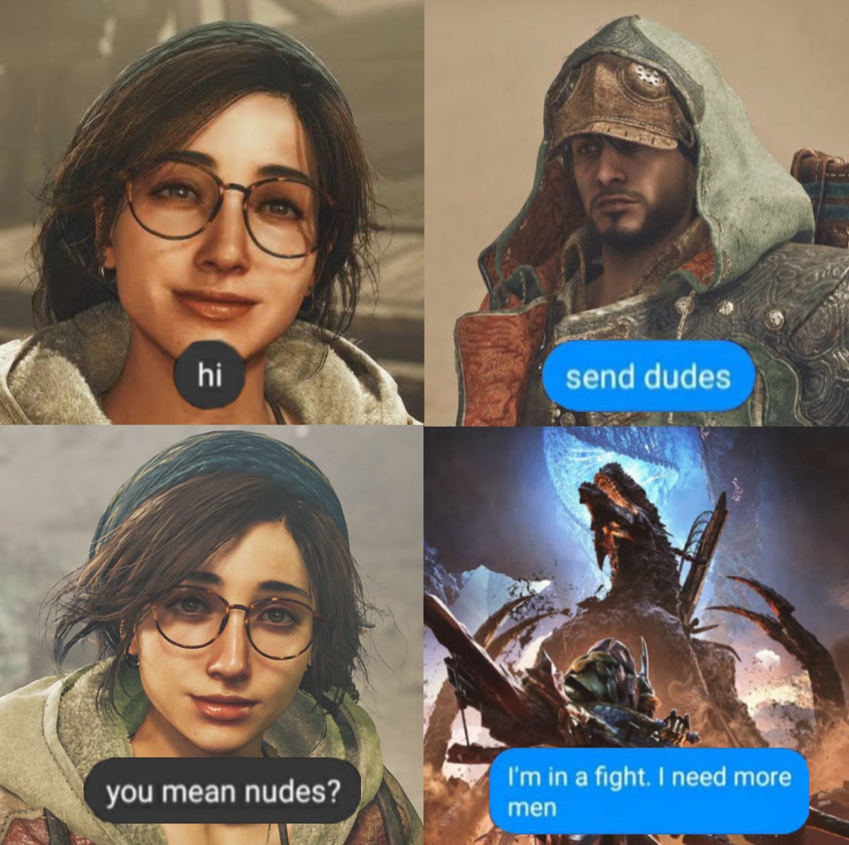 QuirklessStoner's tweet image. Do you want Gog to be a siege quest?