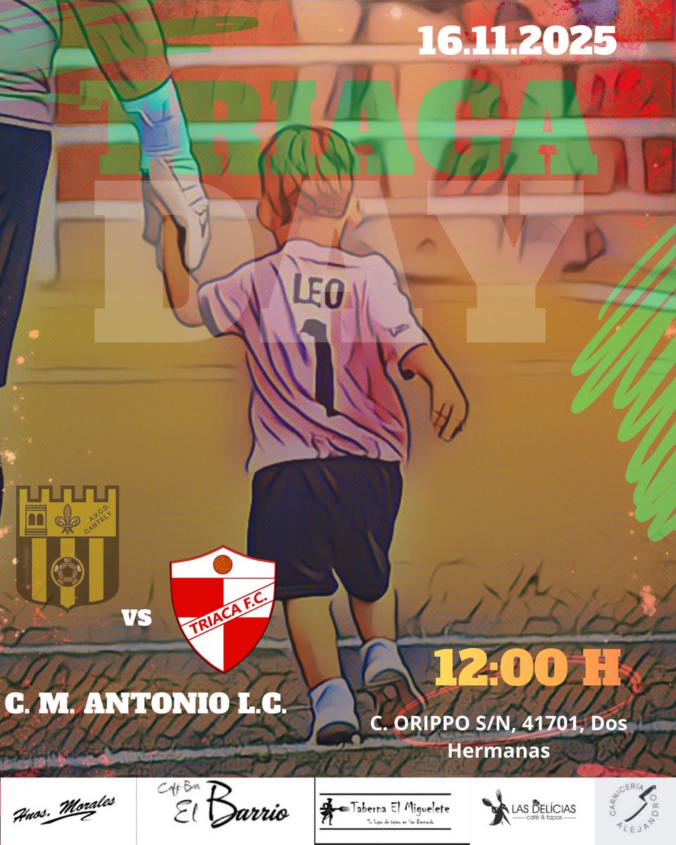 TriacaFC's tweet image. ♦️DIA DE TRIACA♦️

El próximo domingo viajaremos hasta Dos Hermanas para afrontar un difícil encuentro contra @cdcantely .
Viajamos con humildad, a sabiendas de que no será fácil pero con la ilusión y las ganas intactas por llevarnos los 3 puntos.
¡Nunca caminarás solo!❤️🤍