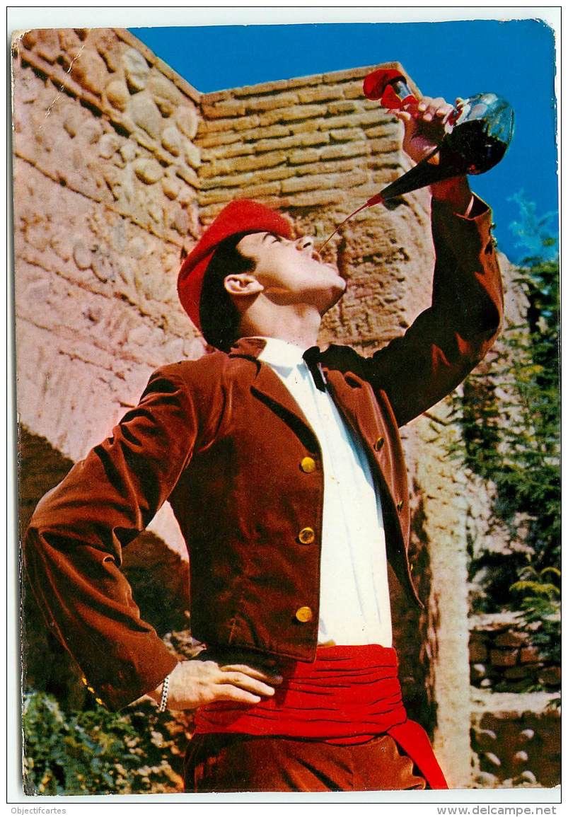 Perron Spain What the man is holding is a PORRÓN, a traditional Spanish drinking ...