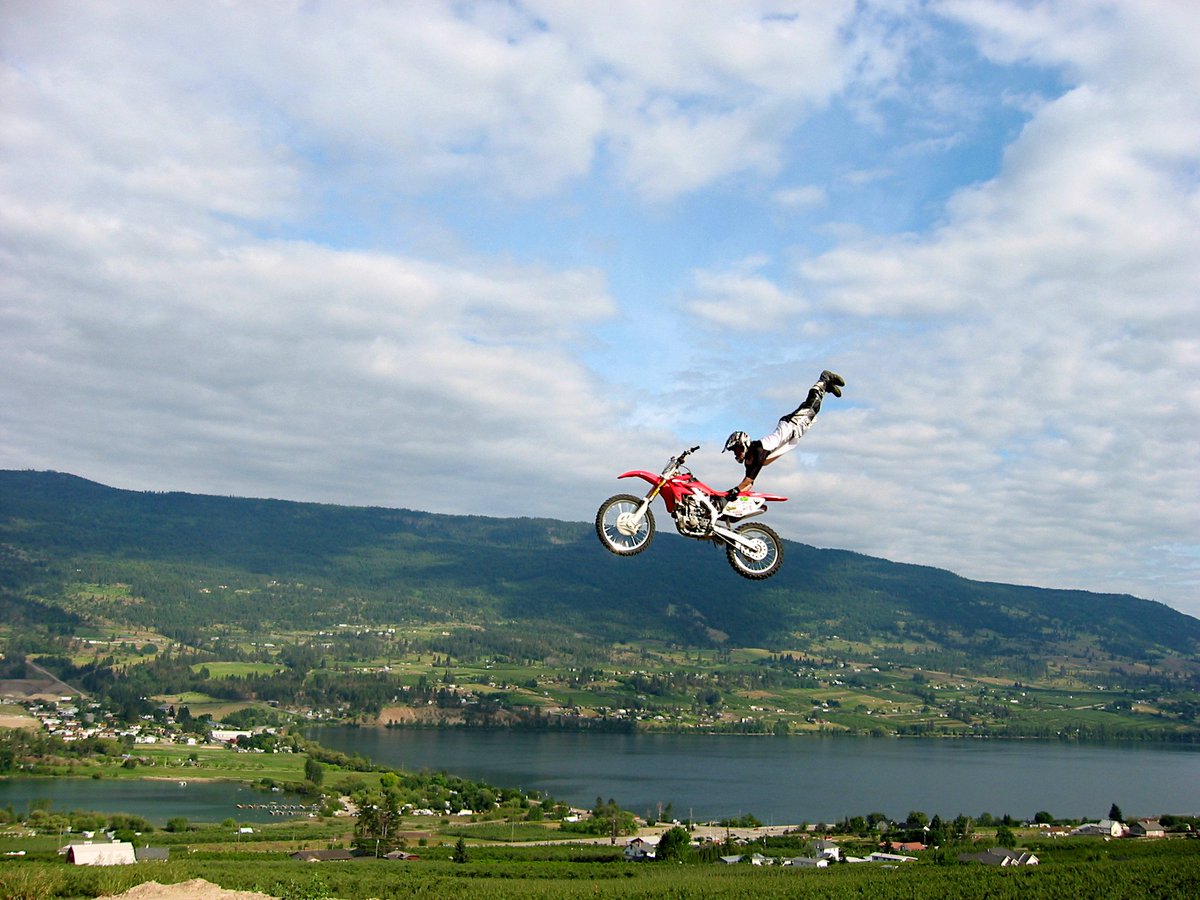 #TBT to the FMX days — keeping my roots alive with some old shots from the good ol’ days 🏍️ Hometown in the background on this one 👊 Big new drops coming Fri &amp; Sat — and riding lessons coming next season! More info in the new year 🔥 #FMXThrowback #crf450