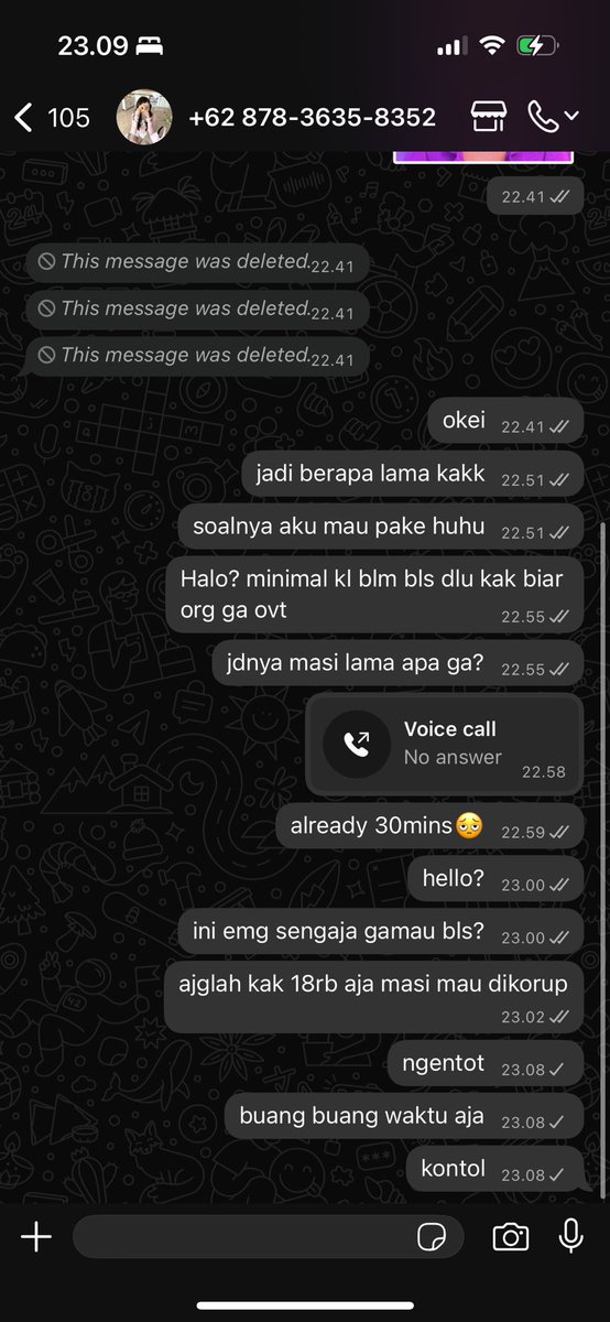 briezzyss's tweet photo. hatihati ya @Tsobehi si ngentot ini pelacur bgt anjing buangbuang waktu aja catat nomornya sama id X nya anak anjing kesel bgt 18rb aja mau di tipu yamponn #zonauang #zonaBA #zonajajan️️ #penipu https://t.co/t5wwgygjxM