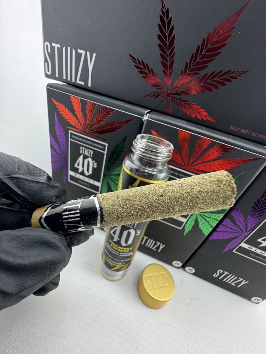 Restocktation's tweet image. Authentic Dispensary Stiiizy 40’s 2G Blunt🚨