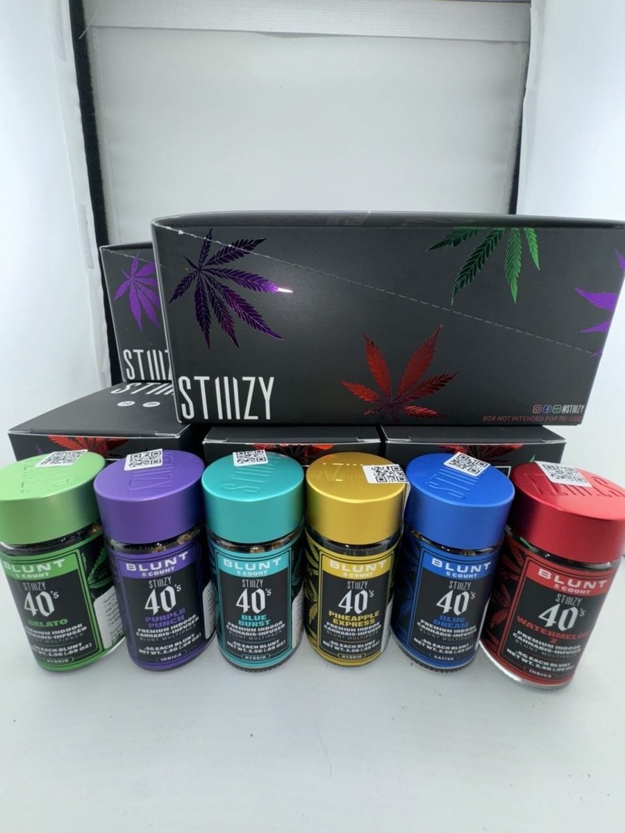 Restocktation's tweet image. Authentic Dispensary Stiiizy 40’s 2G Blunt🚨