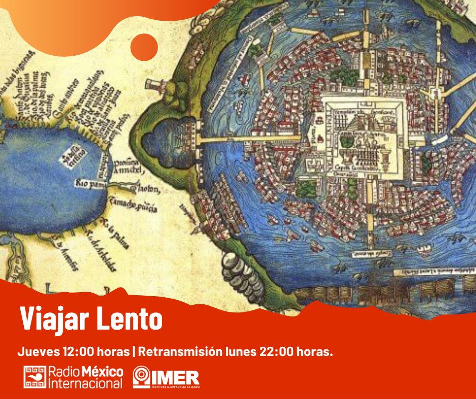 Hoy en #ViajarLento! 🛤 Conozcamos la historia de los barrios originarios del Centro histórico de la Ciudad de México.
En el tiempo de la colonia renombraron estos barrios como San Juan Moyotlan, San Pablo Zoquiapan, San Sebastián Atzacoalco y Santa María La Redonda.

 12h | 📻
