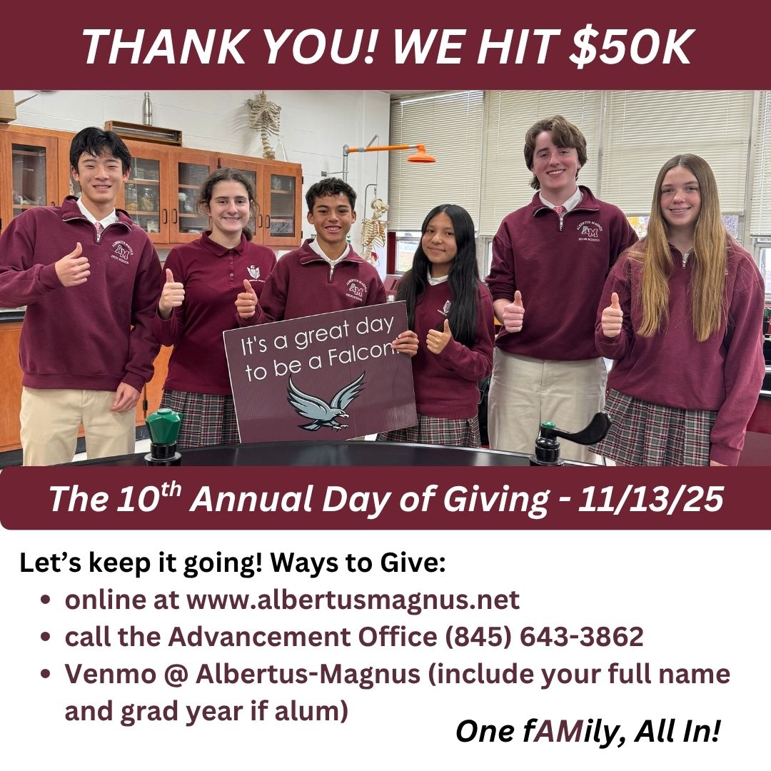 Albertus Magnus HS - Official tweet media