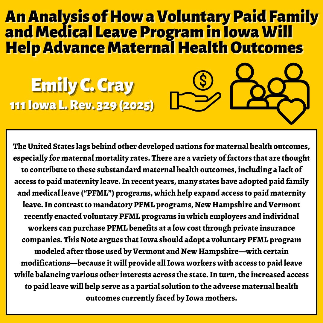 Iowa Law Review tweet media