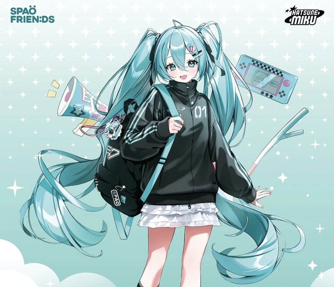 🎶˗ˋˏ 💚 𝑺𝑷𝑨𝑶 × 初音ミク 💚 ˎˊ˗🎶 🎧韓国公式コラボ受付スタート