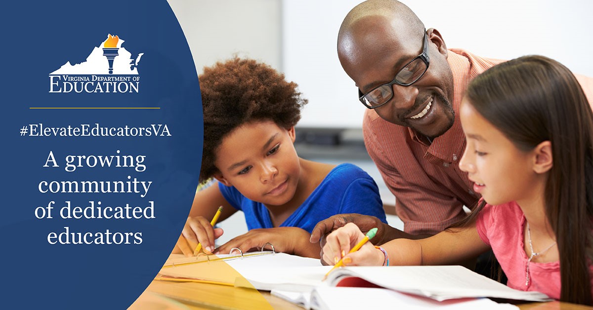 VDOE_News's tweet photo. Thank you, educators! Your commitment to education shapes minds and brightens futures. Your endless dedication is appreciated! #ElevateEducatorsVA https://t.co/dovBNkst7h