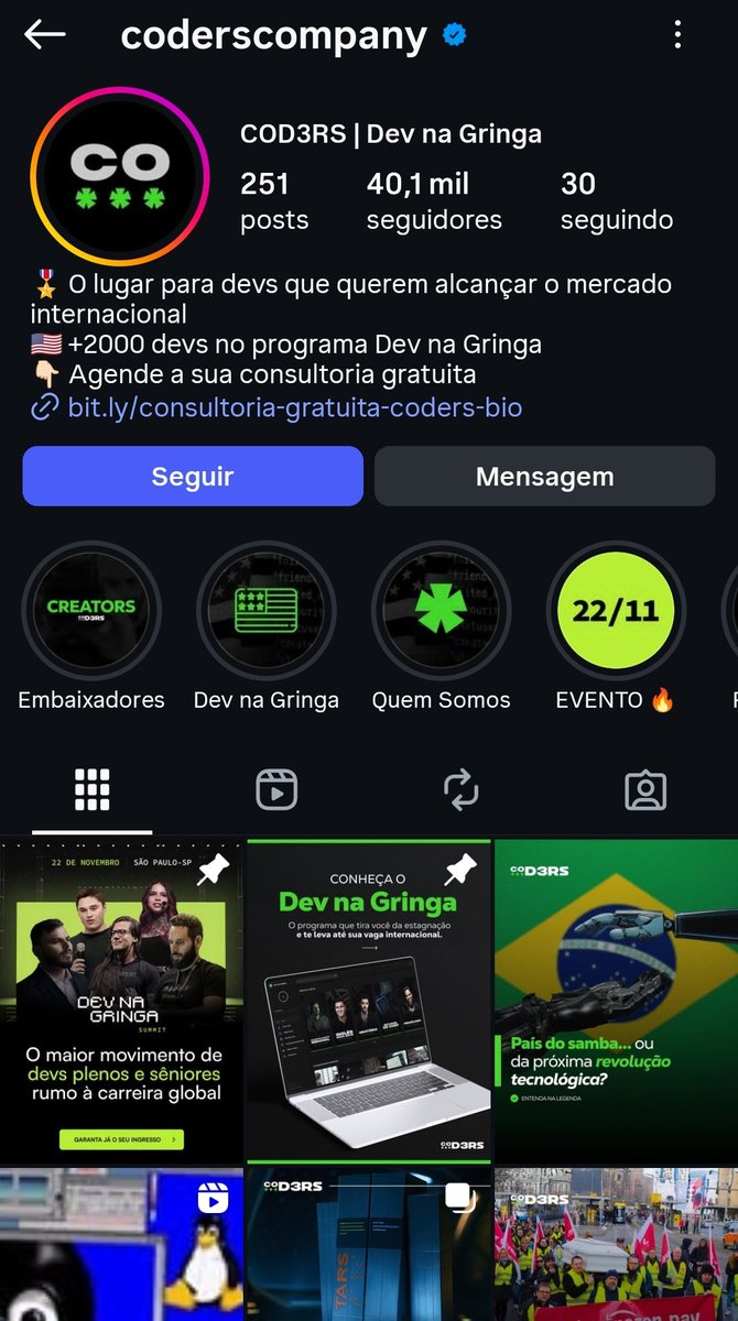 monokai_dev's tweet image. Nao acompanho coisas no Instagram então isso não me deixa saber se isso é legítimo e bom ou se são os famosos &apos;vendedores de curso&apos; que o twitter tanto condena.
Vale o investimento? 
ps: já peço desculpas por não conhecer caso isso ofenda uma parcela minima da população