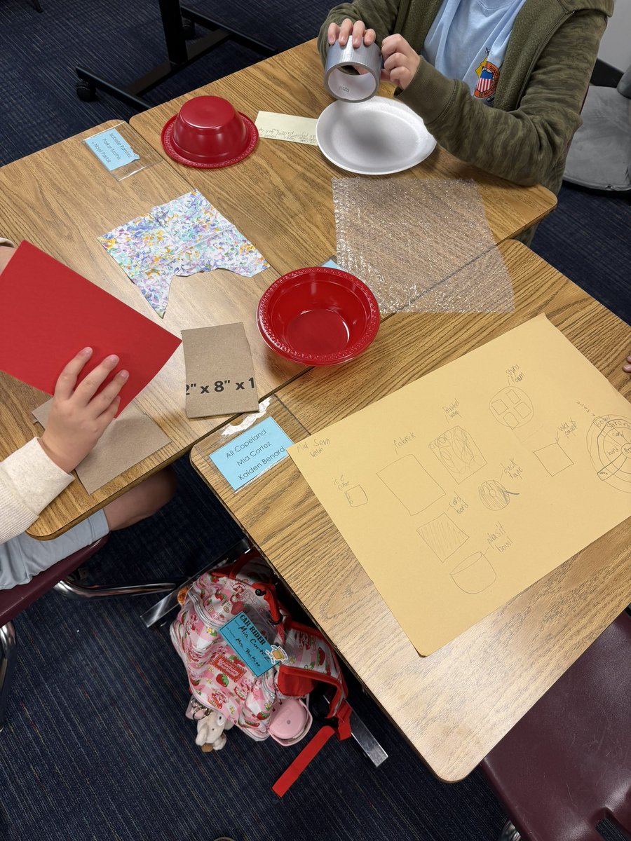 🔬⚡ Future Scientists in Action! ⚡🔬
Our 4th graders are putting their engineering and science skills to the test! After sketching their prototypes, they’re now investigating which materials make the best conductors. 💡✨