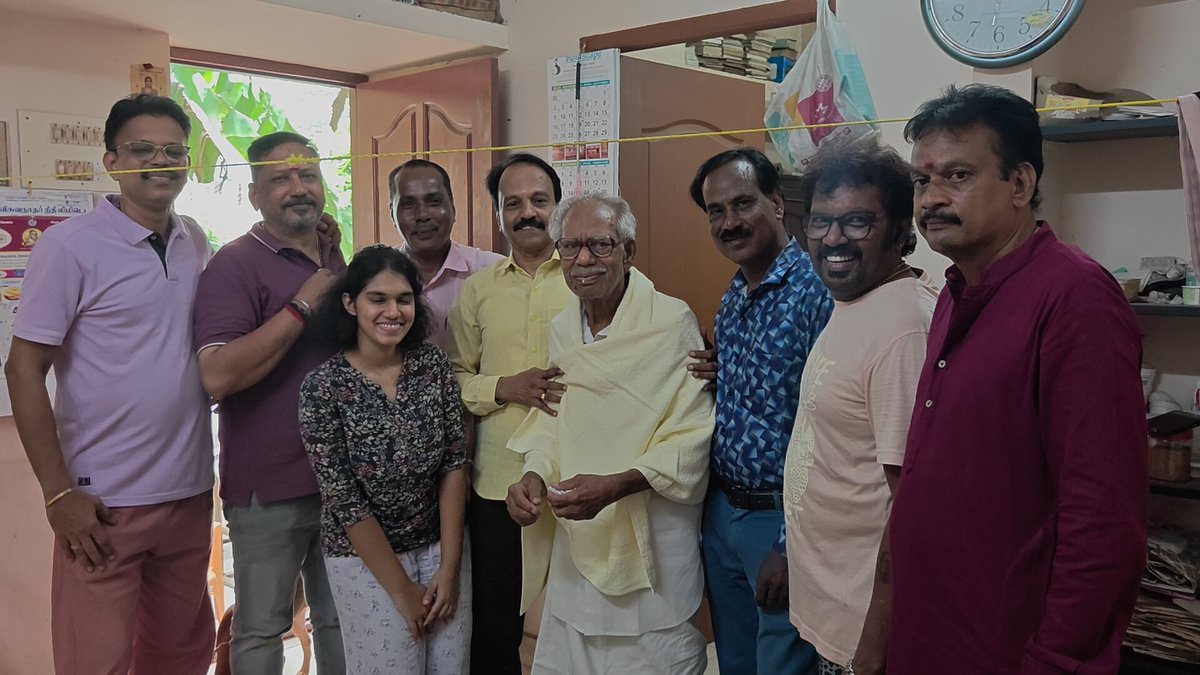 thangamthanga1's tweet image. 89 ஆம் அகவையில் அடி எடுத்து வைக்கும் எனது தாத்தா திரு. ஆனூர் ஜெகதீசன் அவர்களுக்கு வாழ்த்துகளும், நன்றியும்.

#Anoorjagadeesan #periyarforever #tdpk #ANNA #minister