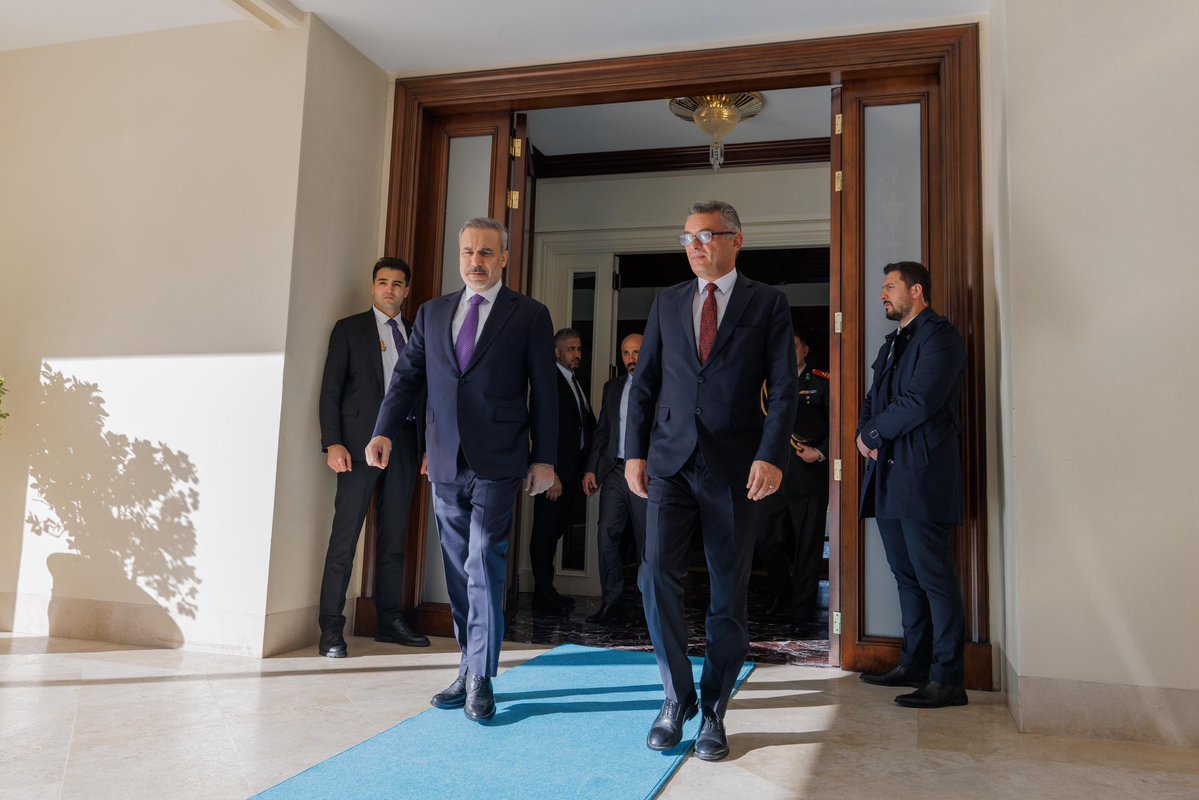 Bakanımız <a href="/HakanFidan/">Hakan Fidan</a>, Kuzey Kıbrıs Türk Cumhuriyeti Cumhurbaşkanı Tufan Erhürman ile Ankara'da biraraya geldi.