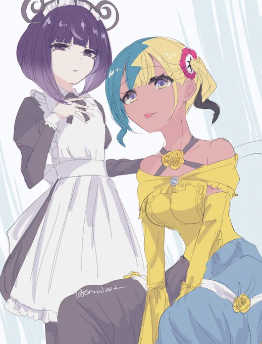 メイドムクちゃんが見たいムクカナrkgk