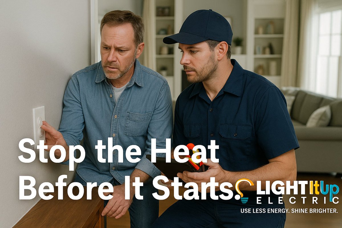LightItUpFrisco's tweet image. 🔥 Warm outlet? Hot switch? That’s a red flag!
Don’t wait — call Light It Up Electric, your trusted Plano electricians ⚡
👉 lightitupelectric.net/electrician-pl…
#PlanoTX #LightItUpElectric #ElectricalSafety #HomeMaintenance #TexasHomes