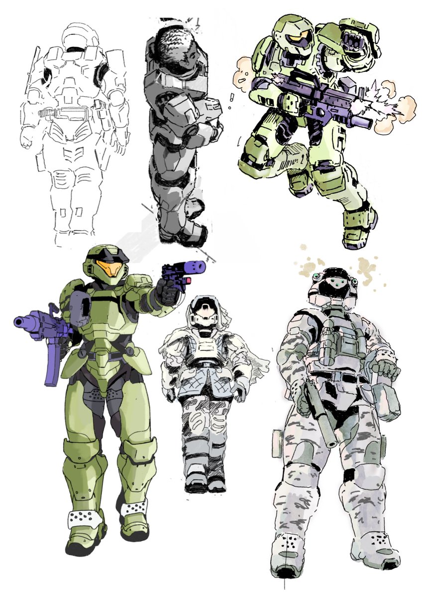 Powered Assault Platforms 
-
Semi-Powered Armors