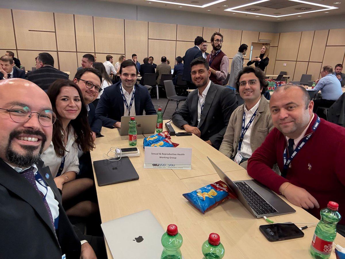 Productive meeting with 
EAU Young Academic Urologists
Sexual &amp; Reproductive Health WG <a href="/EAUYAUrology/">EAU Young Academics</a> <a href="/Uroweb/">European Association of Urology (EAU)</a> #emuc25 #emuc2025