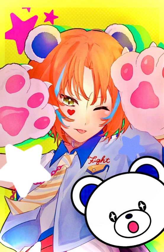 bns_NoN's tweet photo. 🎶🎳🐻‍クマクマレスQ月永さん🐻‍🎳🎶
 #あんスタFA https://t.co/PvLfsK7KkI