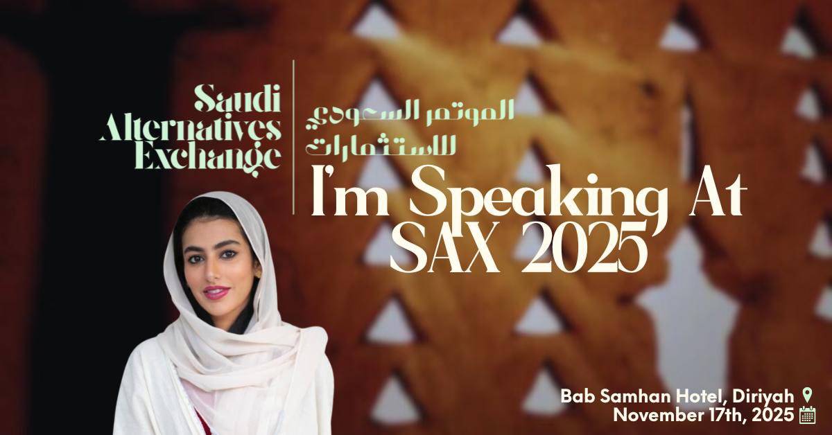 ragadnasser_'s tweet photo. Excited to confirm my participation as a speaker at the Saudi Alternatives Exchange in Diriyah on November 17th!. See you in Riyadh!
 #SAX2025
https://t.co/PIwMMxesJZ https://t.co/GgRi0cAGiJ