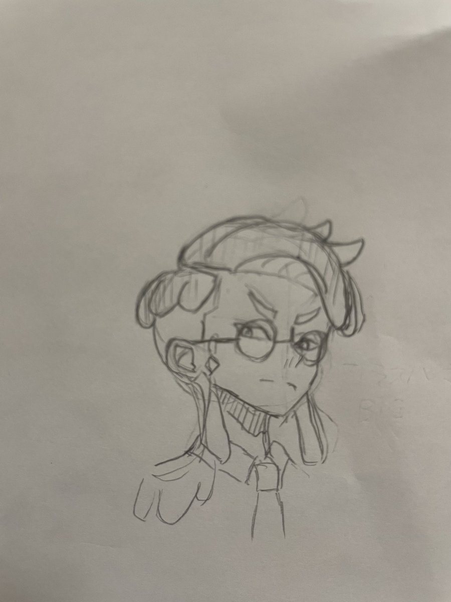 男の人描く練習