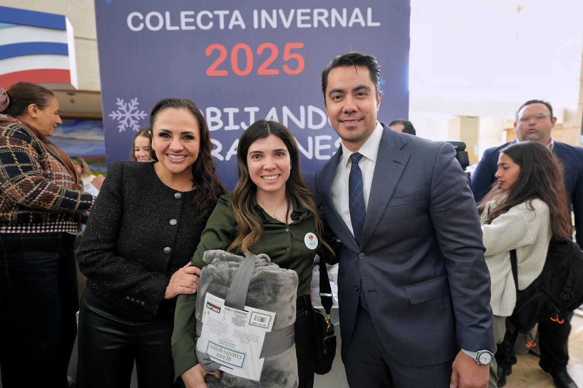 Arrancamos la Colecta Invernal 2025 “Cobijando Corazones”, una iniciativa del DIF Municipal para reunir cobijas y prendas de abrigo que llevarán calor y apoyo a quienes más lo necesitan durante esta temporada.

Te invitamos a sumarte y donar en los centros de acopio ubicados en