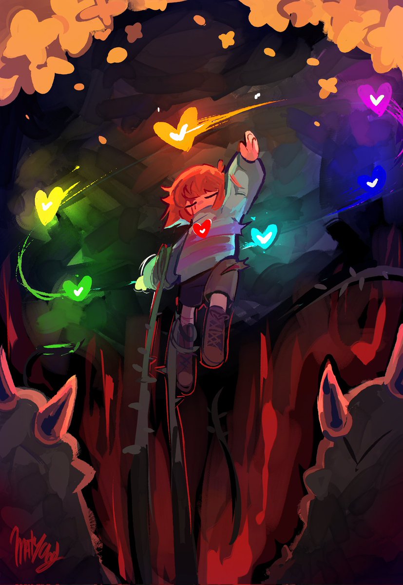 [*You called for help...    ]🏵   
#art #fanart #undertale