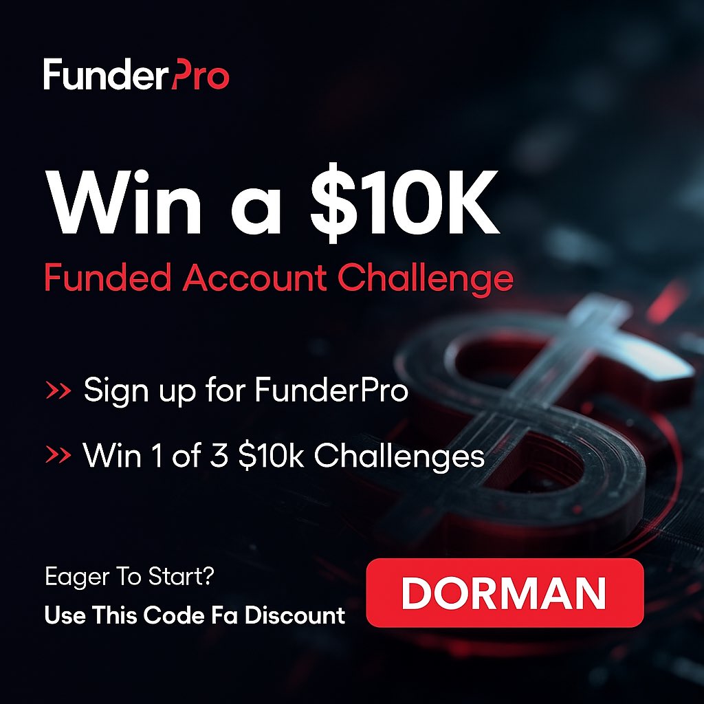 DormanFx's tweet photo. 3 x $10k account giveaway from @funderpro 🔥
To Enter:

✅ Follow @funderpro & @DormanFx 

✅ Like and Repost

✅ Tag 3 friends

✅ Sign up on FunderPro using this link and turn on Marketing Notifications: https://t.co/JSA1GoX5l2

Winners will be selected by @funderpro on 17th November 🏆
