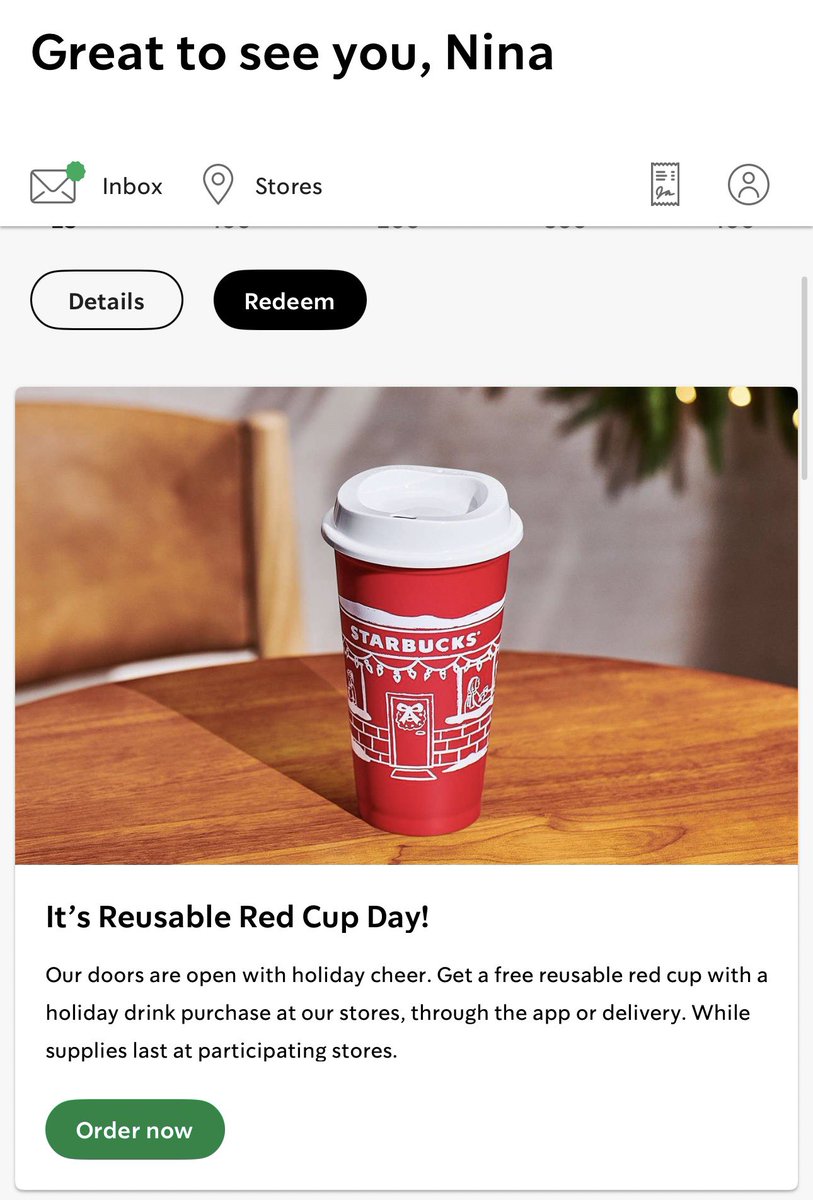 #redcupday #starbucks <a href="/Starbucks/">Starbucks</a>