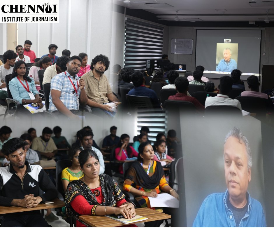 Chennai Institute of Journalism tweet media