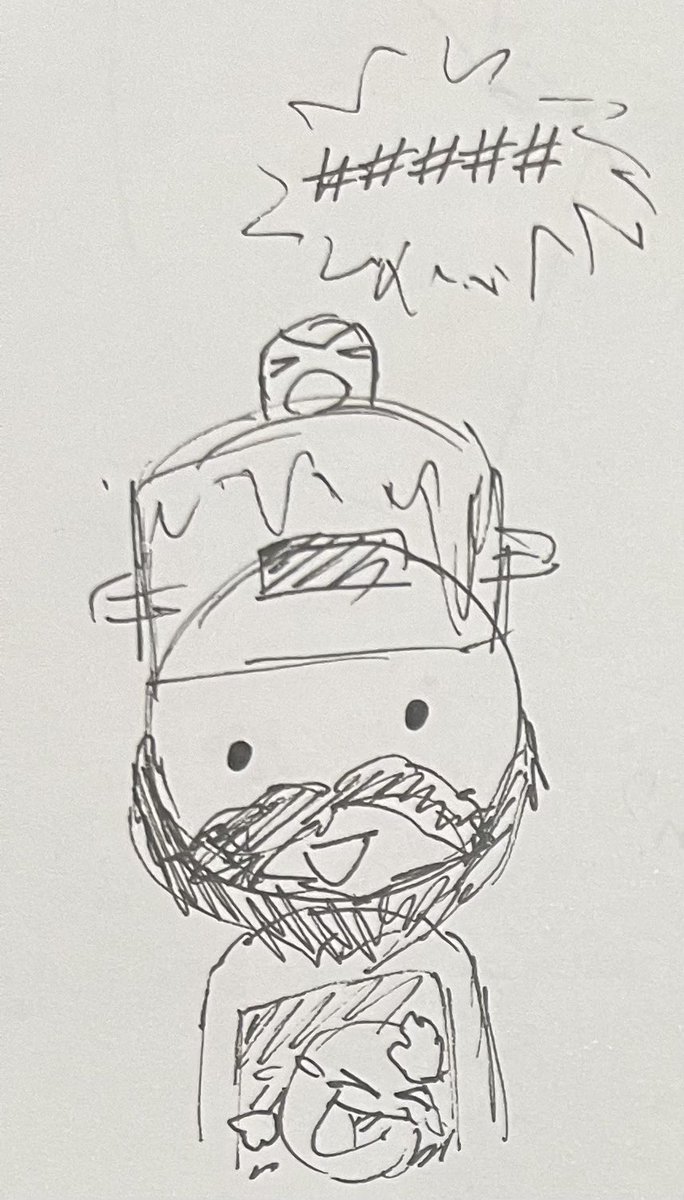 snow_qwartz's tweet image. #k1ngverse does the little shit on 19k’s pot hat have a name