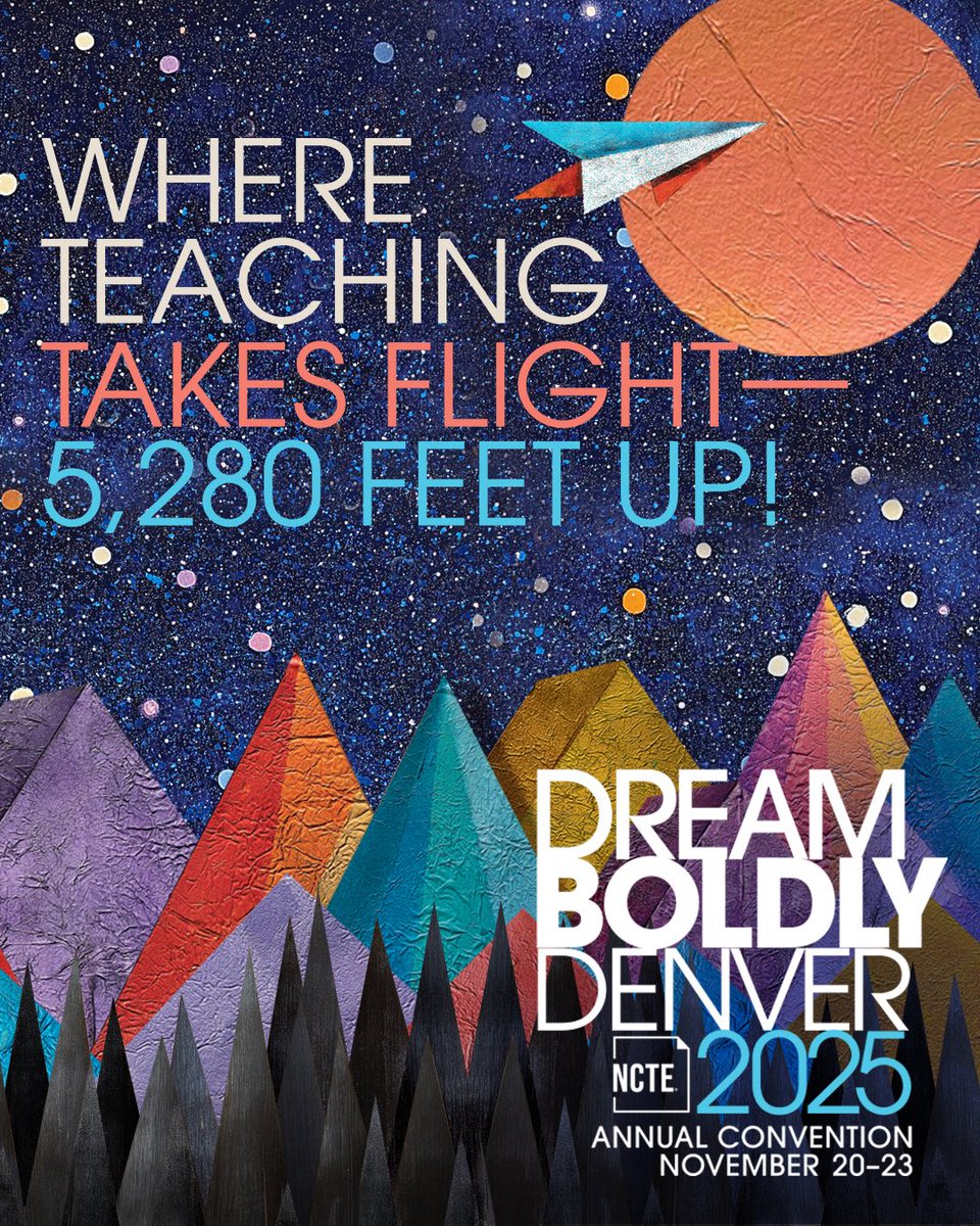LatinxKidLitBF's tweet image. Dream Boldly at @ncte 
👉🏽 bit.ly/4fsAX3X