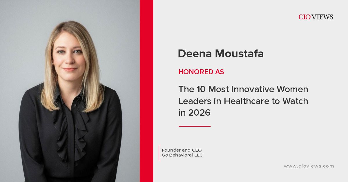 We are honored to feature <a href="/DrDeenaMoustafa/">Dr. Deena Moustafa, BCBA</a>, Founder &amp; CEO of Go Behavioral LLC, on the front cover of our edition “The 10 Most Innovative Women Leaders in Healthcare to Watch in 2026”, by CIO Views Magazine!
🔗 cioviews.com/heart-first-da…

#WomenInLeadership #Healthcare #Innovation