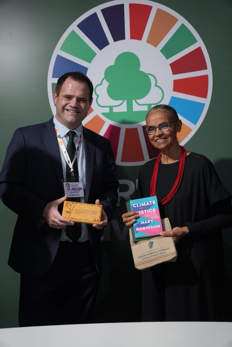 nealerichmond's tweet image. Honoured to represent Ireland at #COP30 in Brazil — squeezed a week’s work into 48 hours! 🌍 The climate emergency is real, and those suffering most are in the poorest countries. Proud to announce new funding &amp;amp; reinforce Ireland’s commitment to global action. Now to Colombia 🇨🇴