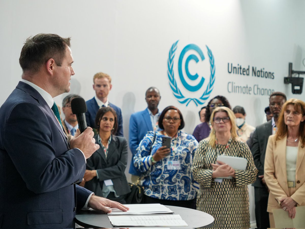 nealerichmond's tweet image. Honoured to represent Ireland at #COP30 in Brazil — squeezed a week’s work into 48 hours! 🌍 The climate emergency is real, and those suffering most are in the poorest countries. Proud to announce new funding &amp;amp; reinforce Ireland’s commitment to global action. Now to Colombia 🇨🇴