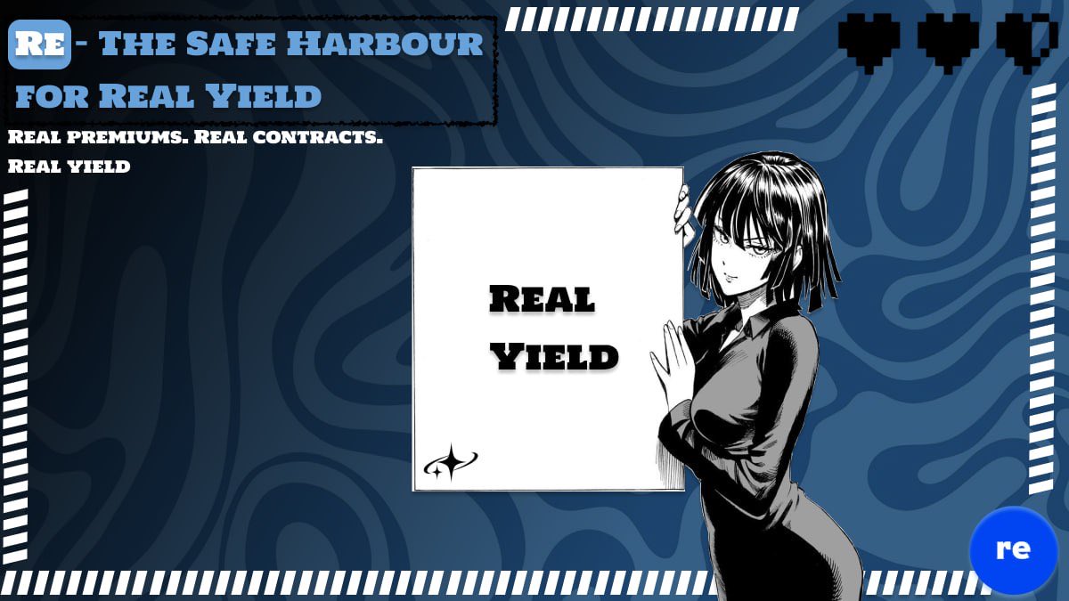 BrowskiMM's tweet image. - Mirror, mirror on the wall — who’s the fairest yield of them all? ✨
Re stands apart for one reason: it earns from real premiums, real contracts, and real yield.
A safe harbour in the storm of speculation. ⛵

@re 
#ReProtocol #DeFi #RealYield