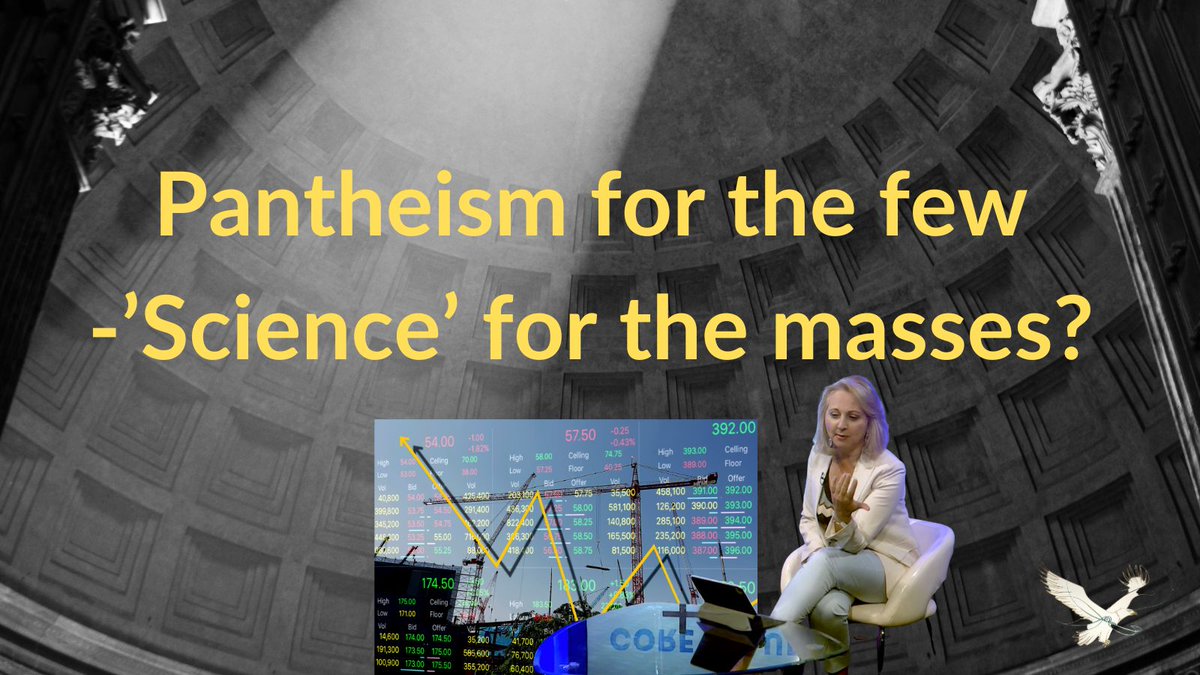 NDevidar's tweet photo. As we're waiting for economic data, keep in mind - the world is ruled by Pantheism for the elite and 'science' for the masses.  

Knowledge of Power has long been used to control, while the masses are sold a “scientific evidence only” narrative. Divine knowledge requires humility to be applied as true power; w/out humility, one gets chained to negative forces-the other side of Holy Knowledge. This is what we're seeing unfold on a global basis. 

Self-empowerment breaks the ruling of the few.

Reconnect with the essence of the Laws of Creation, so we’re less manipulable and instead step into our full potential. Remember: we create our own reality. Are you living in alignment with Divine Order? And are you ready to step up?

#DivineKnowledge #HumilityInPower #SelfEmpowerment #LawsOfCreation