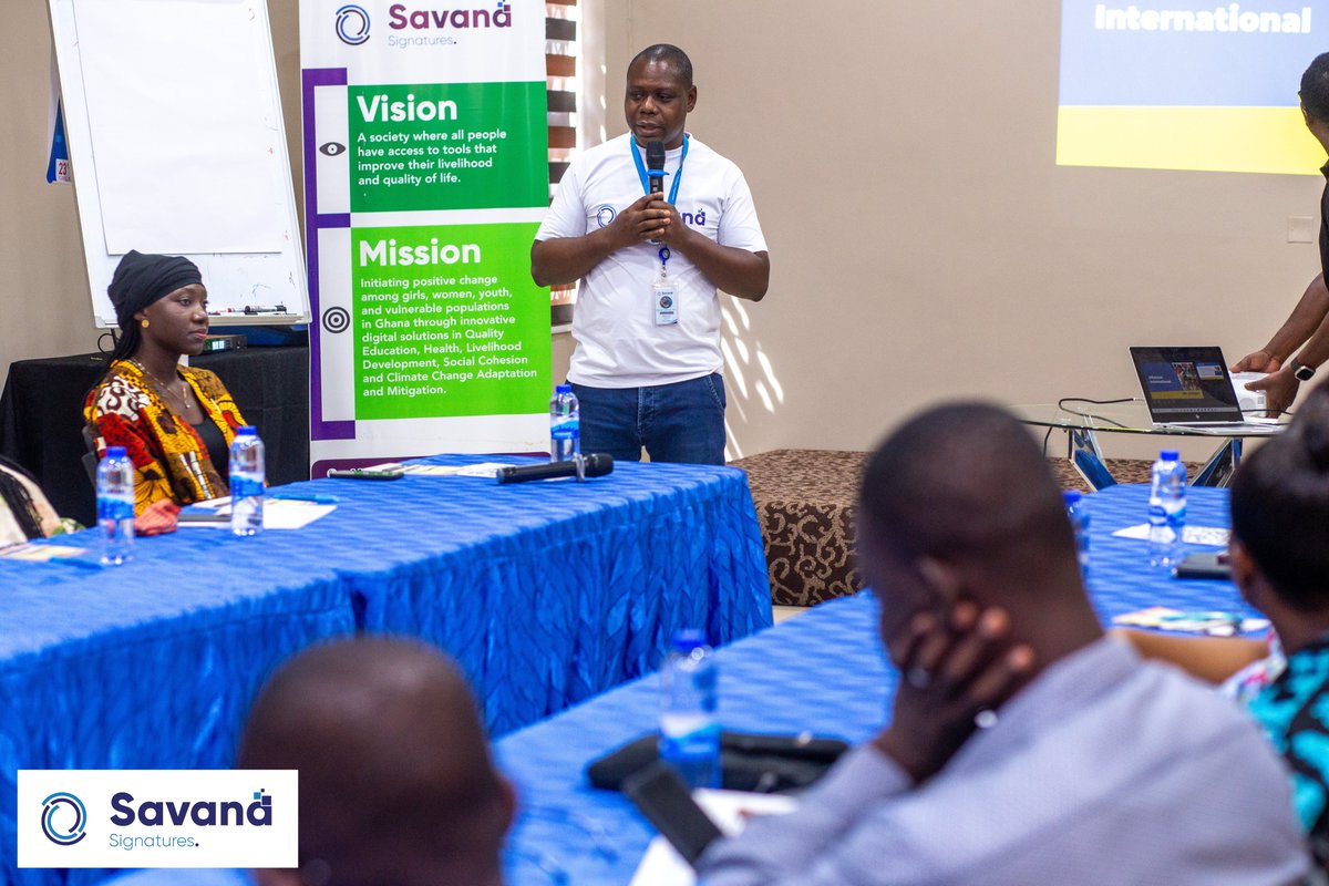 savsign's tweet photo. @Aflatoun convened an interest meeting in Ghana with partners including @savsign and New Dawn to promote #SocialAndFinancialEducation for youth across Northern Ghana, fostering #collaboration  #FinancialLiteracy for a brighter future.

#YouthEmpowerment #EducationForAll https://t.co/vfEMffWGrP