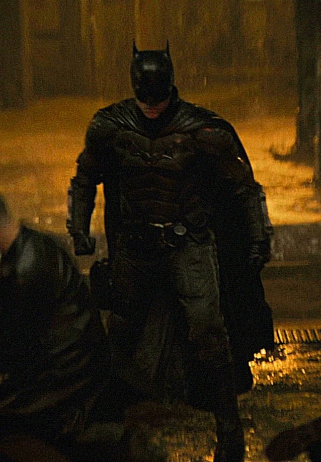 Robert Pattinson is the coolest looking Batman.