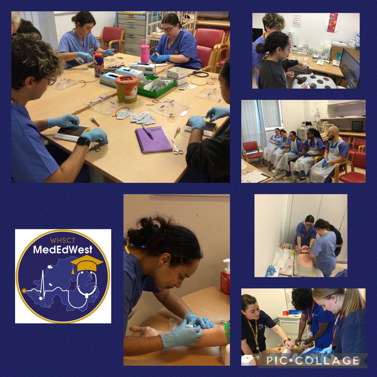 McgeeSinead's tweet photo. ๐ Our RCSI and UU students are getting hands-on learning experience using our simulation equipment under the watchful eye and guidance of our teaching faculty
โ
New skills
โ
Practice makes perfect
๐ #MedEdWest@Westerntrust_HSCNI @RSCI @UlsterUniMed #PerfectTechnique https://t.co/NcuvfSqFtx