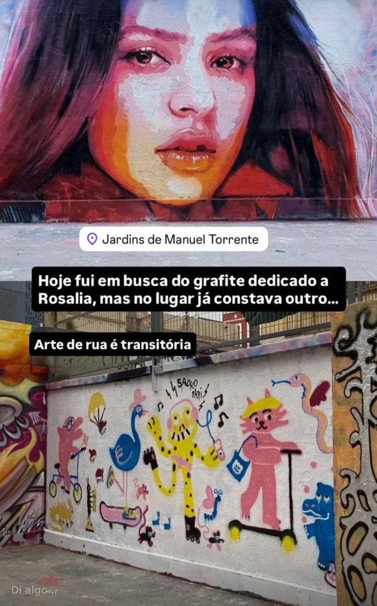 jmkfernandes's tweet image. 📍Barcelona #graffity #artederua #streetart#BCN #rosalia