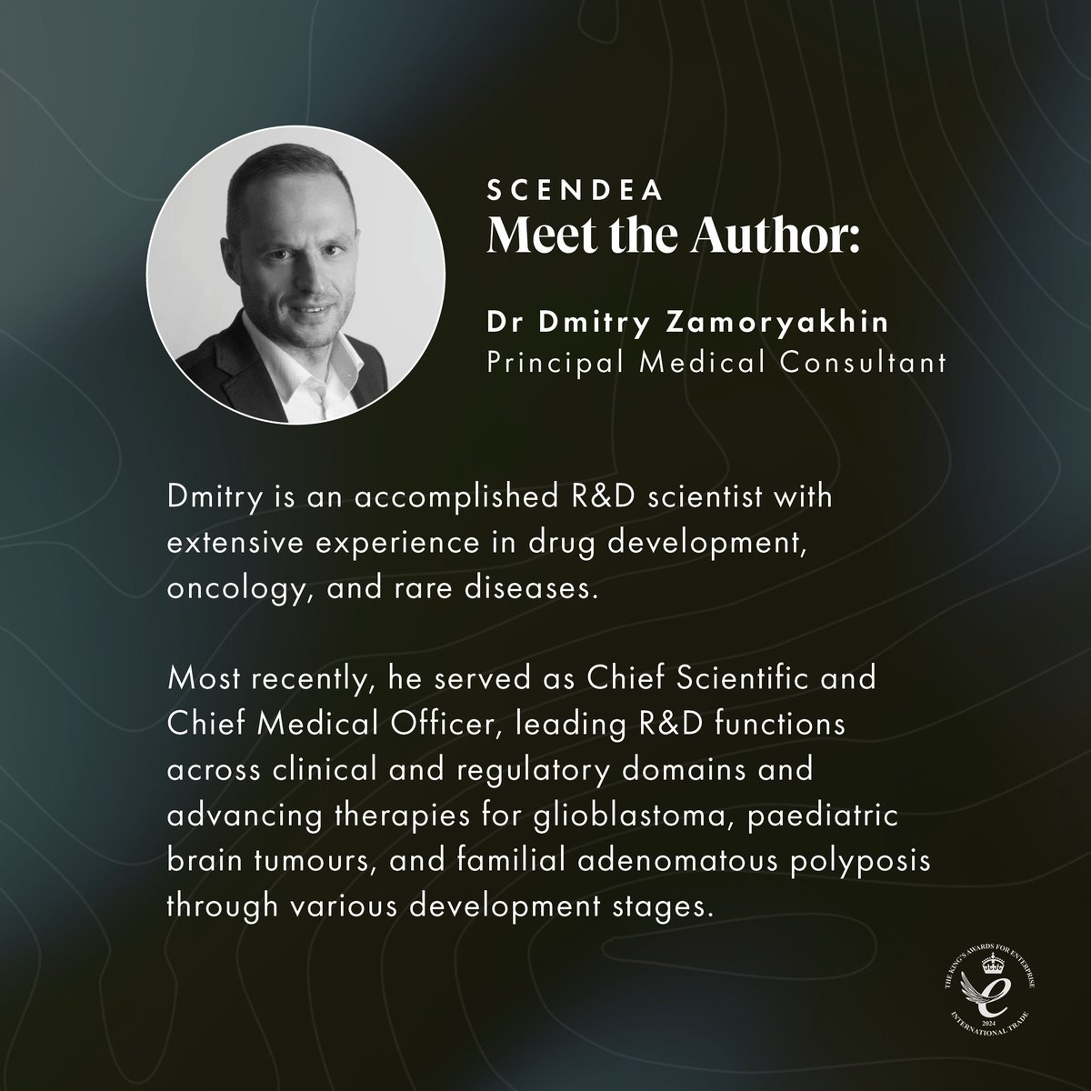 scendea's tweet image. Meet the author from our latest Whitepaper: &quot;Insights on the FDA’s 2024 Guidance: Considerations for the Development of CAR-T Cell Products&quot;, Dr Dmitry Zamoryakhin: scendea.com/articles/consi…
-
#whitepaper #drugdevelopment #CARTtherapies #FDAguidancerecomentations