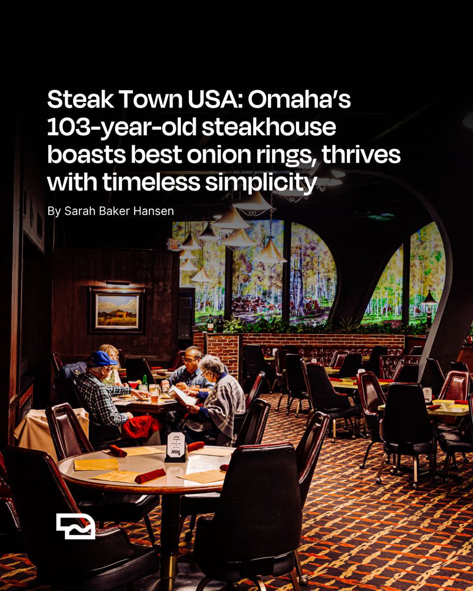 New at FFP It’s 103 years old. It ages its steaks, stirs strong cocktails, makes its carrot cake from scratch and serves maybe the best onion rings in Omaha. It’s Johnny’s. And it’s surviving and thriving, reports Sarah Baker Hansen 🔗 buff.ly/3QHCslI