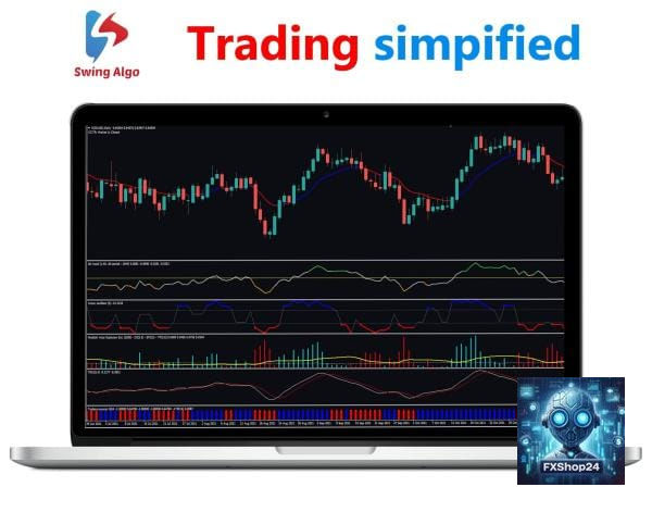 FxShop24's tweet photo. Ready to swing for bigger pips? Forex Swing Strategy MT4/MT5 packs 7 custom indicators, 83% win rate &amp; easy signals. For beginners &amp; pros! Instant download 👉 https://t.co/1YoiIf7ySt https://t.co/0AOzas1dmd
