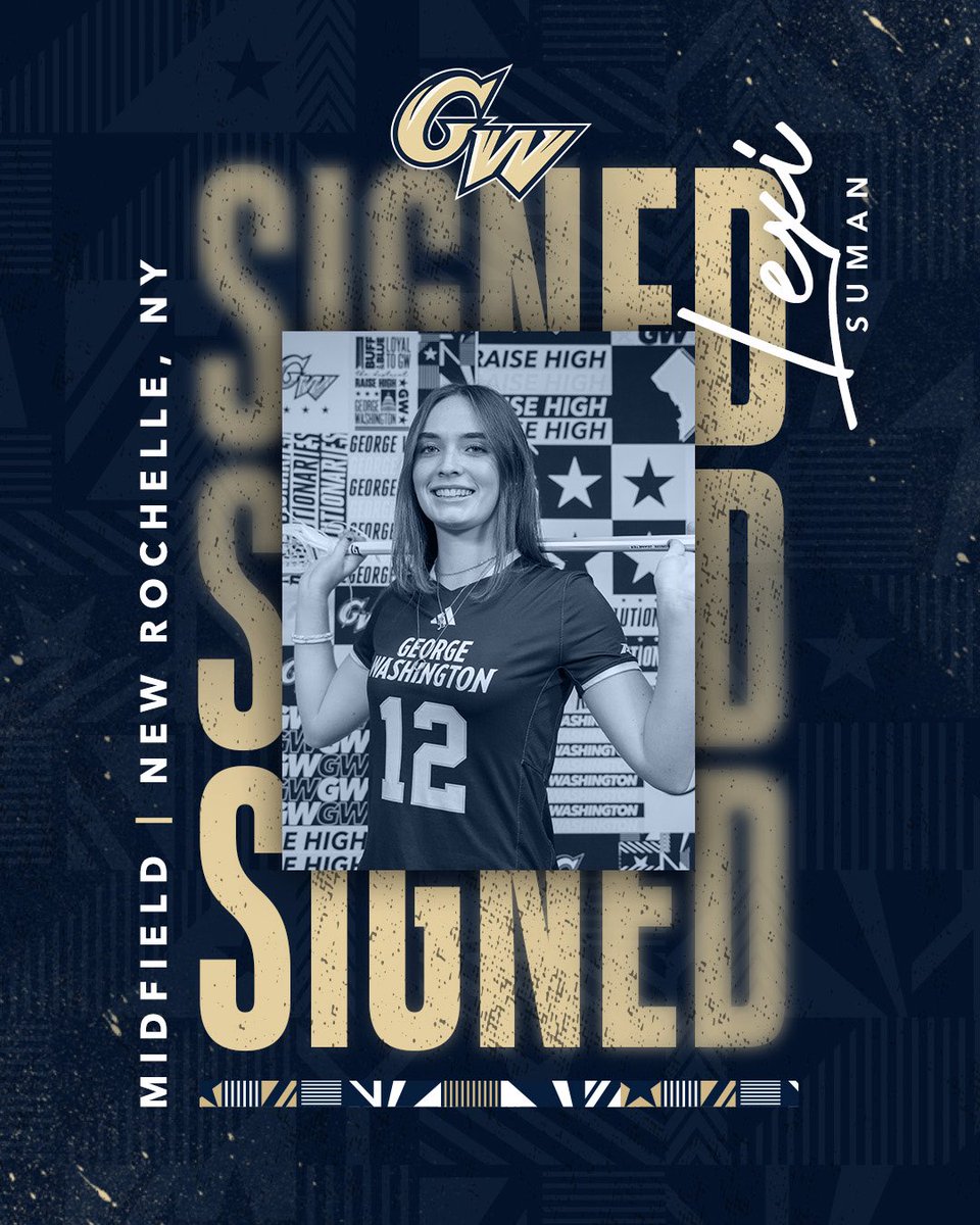 Join us in welcoming Lexi to GW Lacrosse! 🥳💙

#RaiseHigh