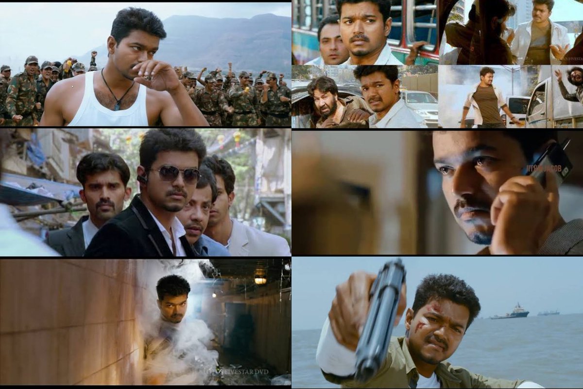 iammoviebuff007's tweet image. #13YearsOfThuppakki - One of the Bloody Brilliant Action films in Tamil with Very Smart Hero vs Villain play..⭐

• #ThalapathyVijay&apos;s First 100cr Film..🏆 The Film took him to a Whole new level..💥 His Swag, Stylish Makeover &amp;amp; Action Sequences were Top Notch..👌
• ARM&apos;s…