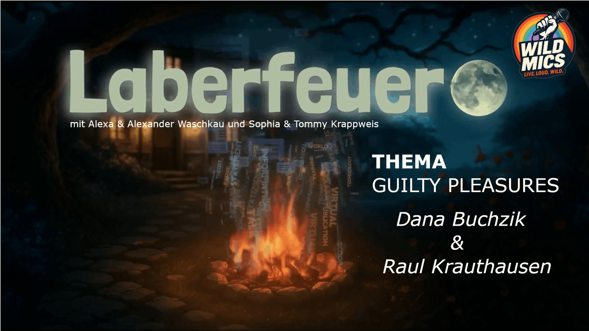 Guilty Pleasures 🧁🛫 | Sophia &amp; Tommy Krappweis, Alexander Waschkau ( #HOAXILLA ) | #laberfeuer #016

mit Dana Buchzik &amp; Raul Krauthausen.

➡️ youtube.com/watch?v=s2vdhf…

#twitch #guiltypeasures #youtube
