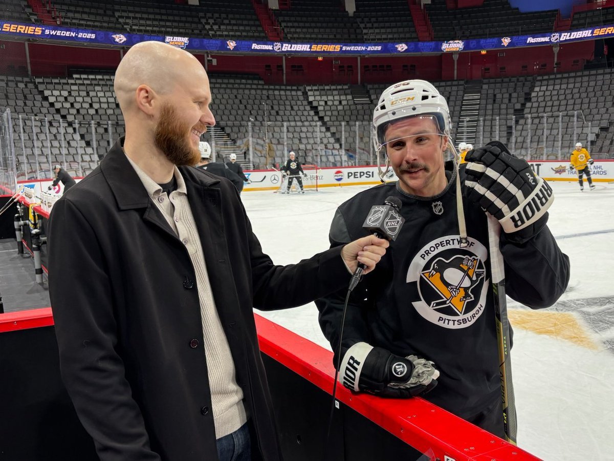 En dag kvar till NHL Global Series i Avicii Arena 🇸🇪