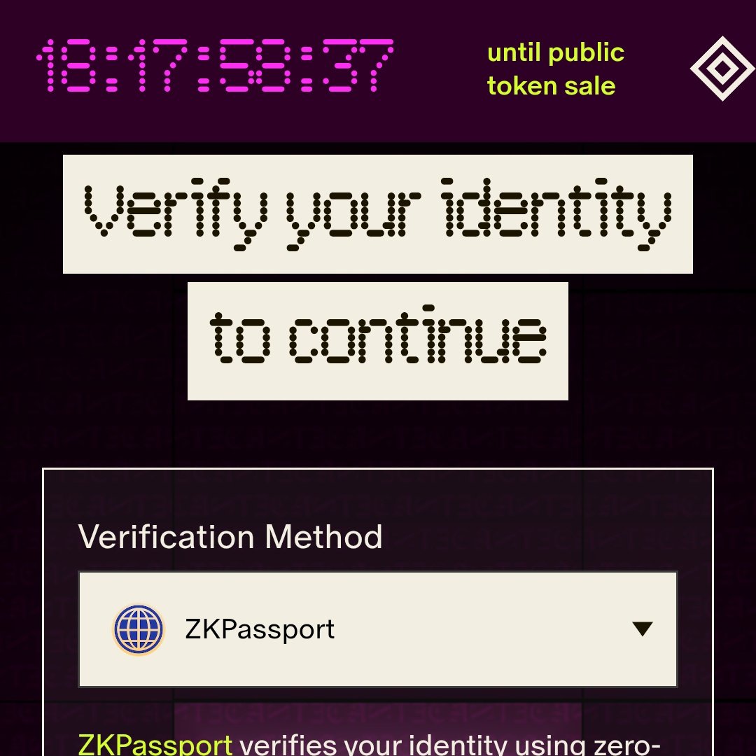 CryptoTeluguO's tweet photo. @mztacat @aztecnetwork "if you still believe in privacy/Aztec mission, you may participate" 

😂First thing they ask u after connecting wallet "do KYC"

😂Privacy mission😂 https://t.co/yNwQa9cVtl